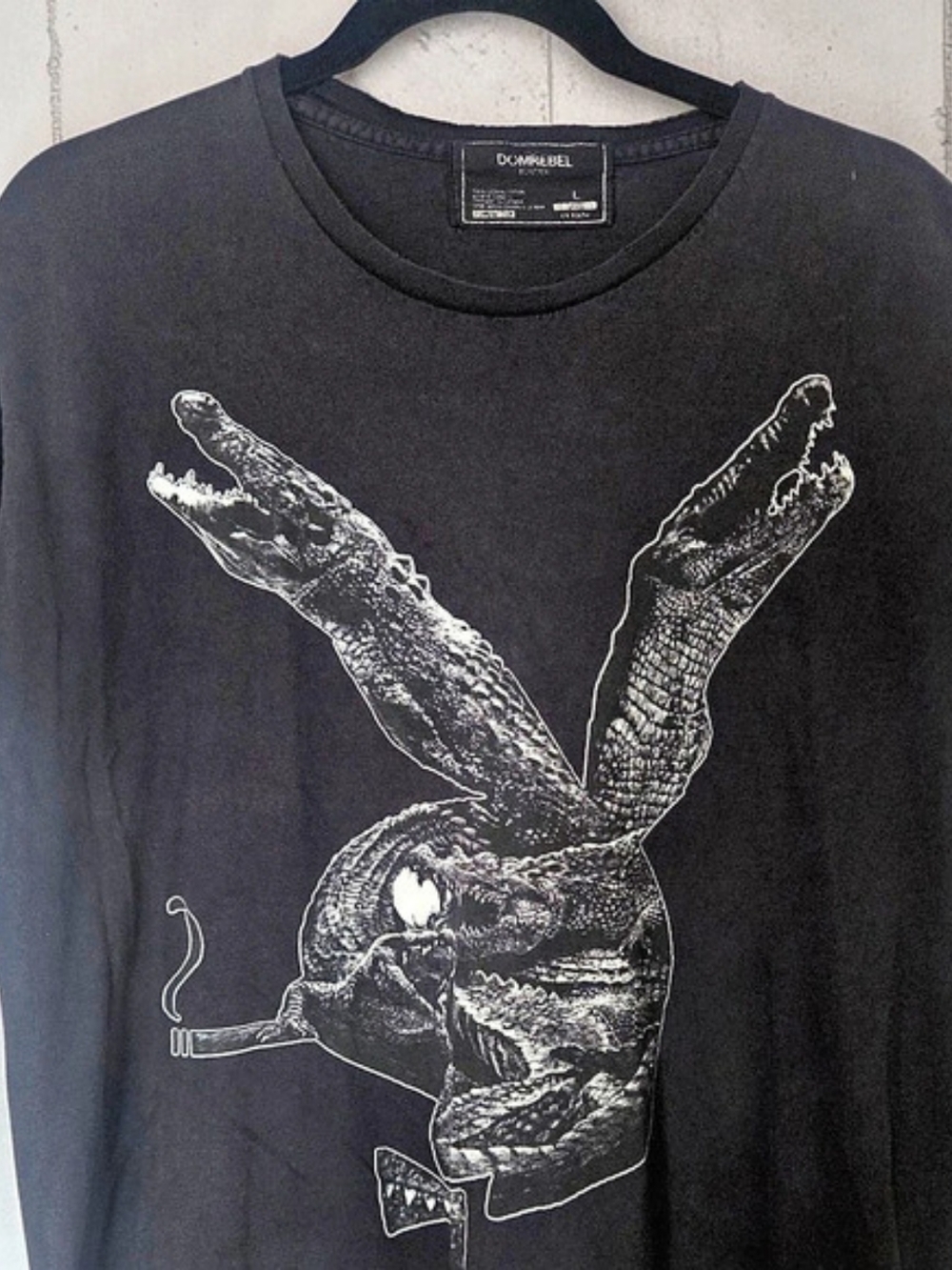 DOMREBEL Graphic Short Sleeve Tee Size Large